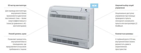 Напольно-потолочная VRF система Lessar LSM-AH22OUA2 — (2)