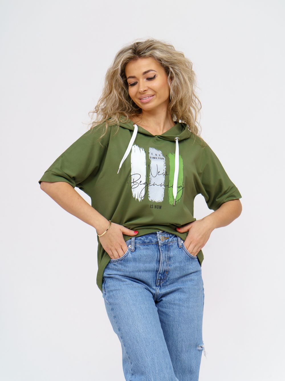 940 Туника "Хаки" SveTekst (Акция)