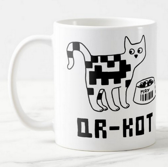 Кружка "QR-кот"