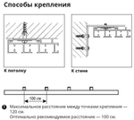Карниз "Японская панель" Ст-83 трехрядный