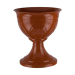 ГОРШОК "ЛИЛИЯ НА НОЖКЕ" 9 Л., ТЕРРАКОТОВЫЙ