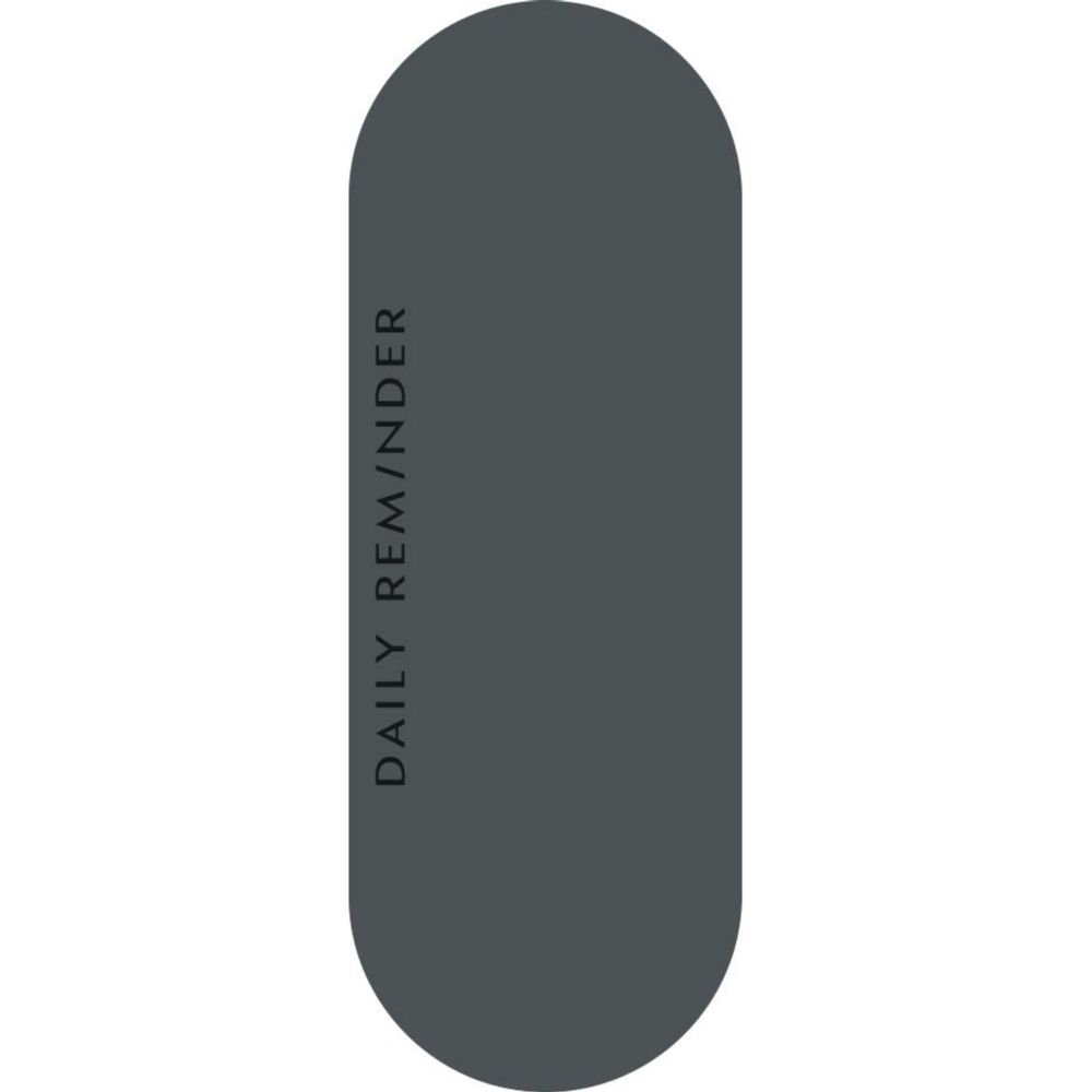 Коврик для йоги Daily Reminder Eco Friendly mat in Dark Grey
