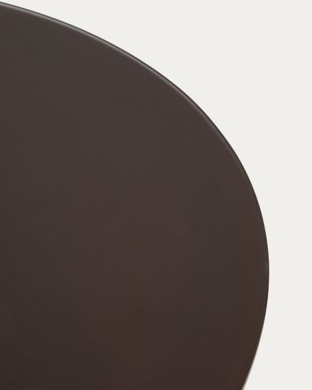 Уличный стол Erice из алюминия и закаленного стекла коричневого цвета, 230 x 100 см