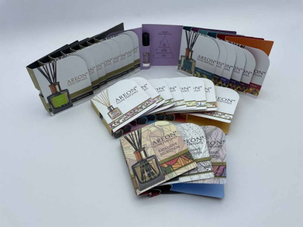 Ароматизатор-диффузор AREON Sticks 3мл тестер АССОРТИ (УП 26ШТ)