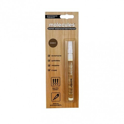 MOLECULES Мебельный вентильный маркер Бамбук