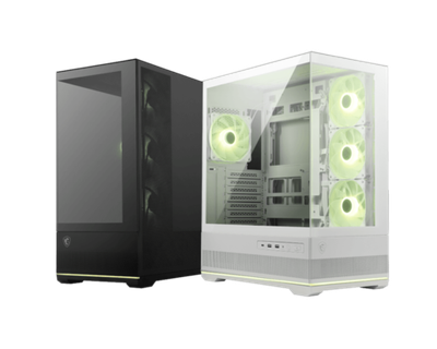 Компьютерный корпус MSI MAG PANO 110R PZ WHITE ATX/mATX/mITX, Back connect:ATX/mATX Type-C White