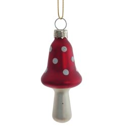 GAEM Украшение новогоднее "Гриб", L3,5 W3,5 H9,5 см, 2в.