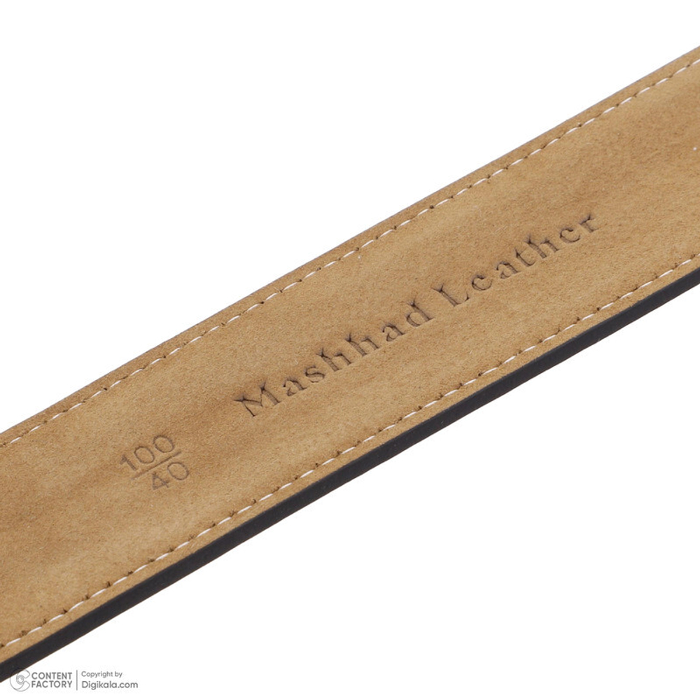 Ремень мужской натуральная кожа Mashad Leather N6480-001 175