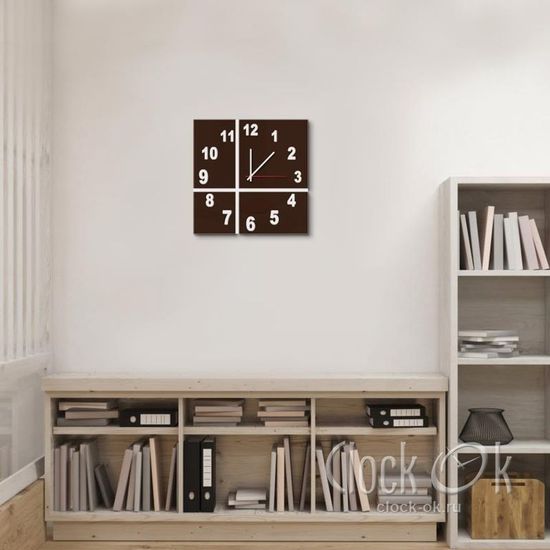 Настенные часы Асимметрия