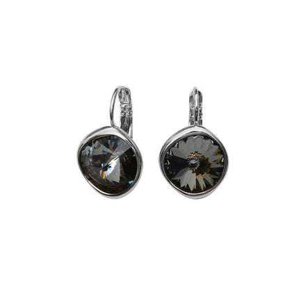 Серьги Fiore Luna Silver Night A1902.3 BW/S