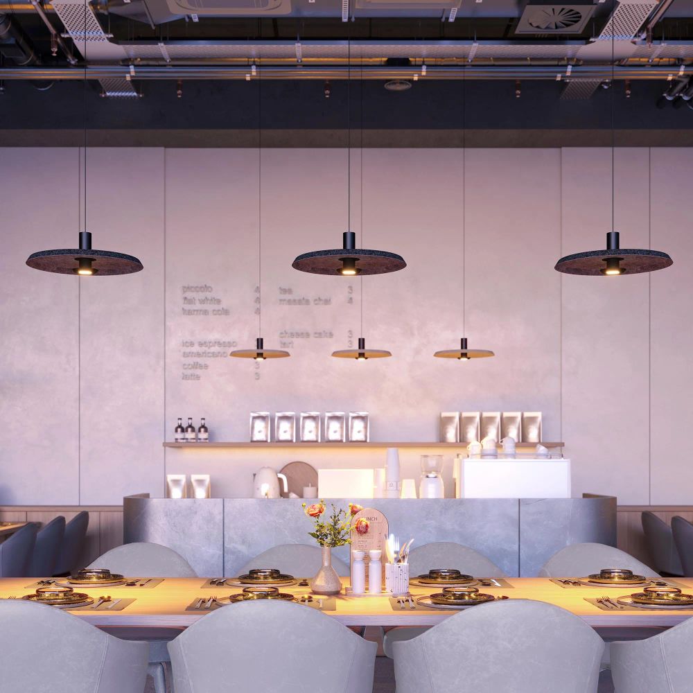 Светильник SP-KOTARO-R450-12W Warm2700 (BK-CF, 36 deg, 230V, TRIAC) (Arlight, IP20) 057234