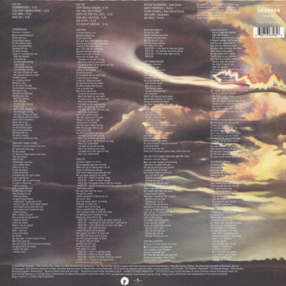 Deep Purple / Stormbringer (LP)