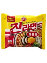 Лапша Джин рамен острая Ottogi Jin Ramen Spicy 120 г