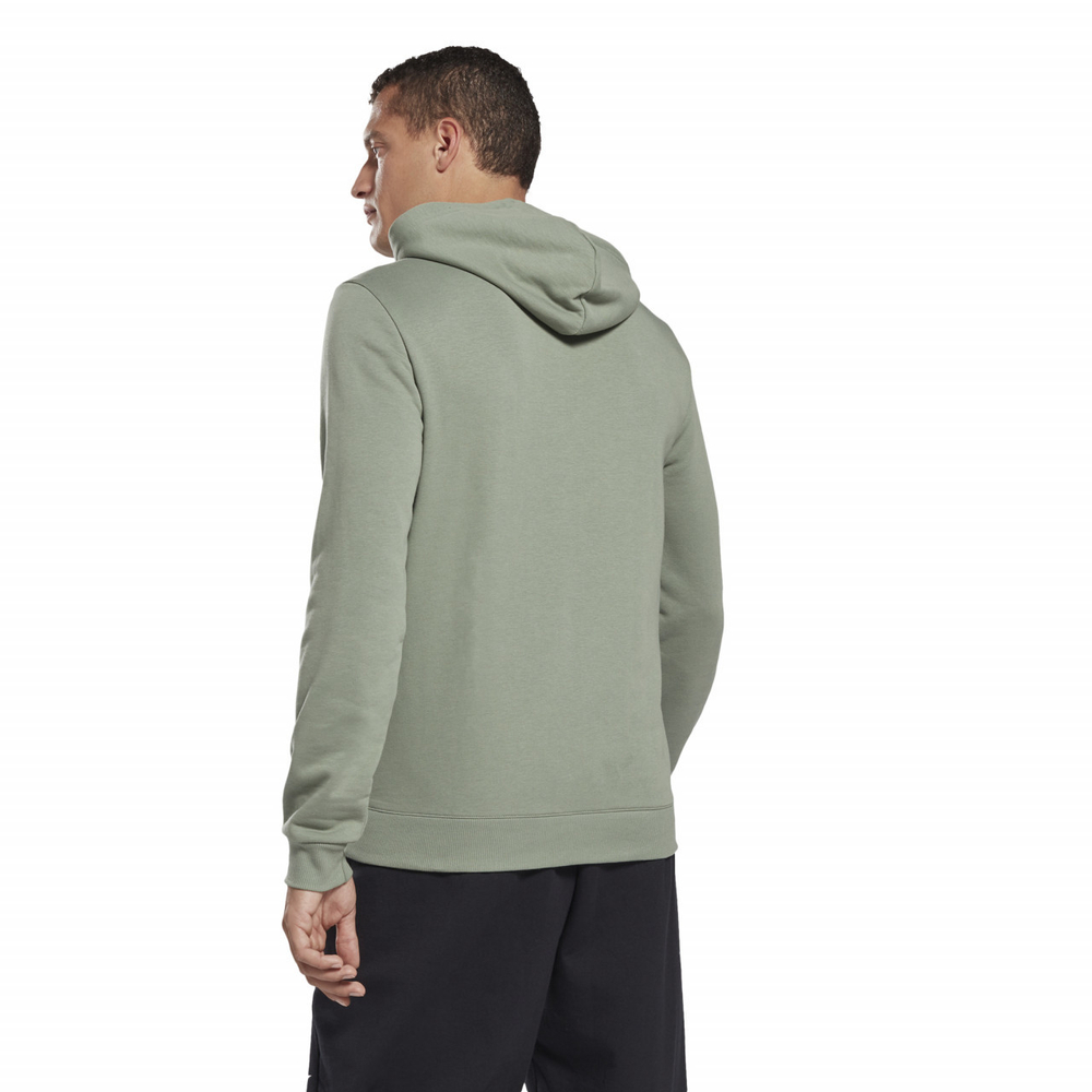 Мужская теннисная кофта Reebok Identity Big Logo Hoodie M - зеленый