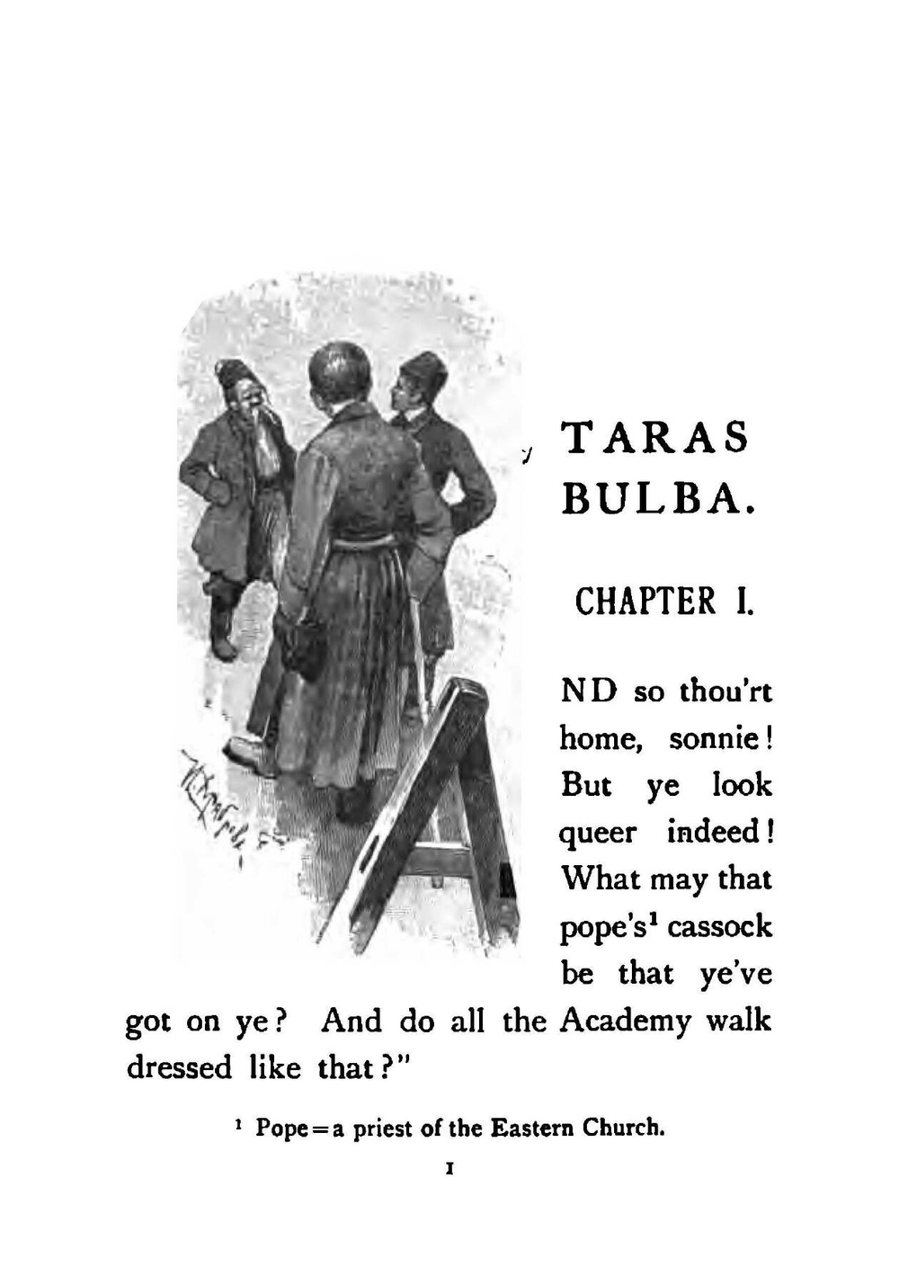 Taras Bulba: a story of the Dnieper Cossacks | Nikola Vasilevich Gogol