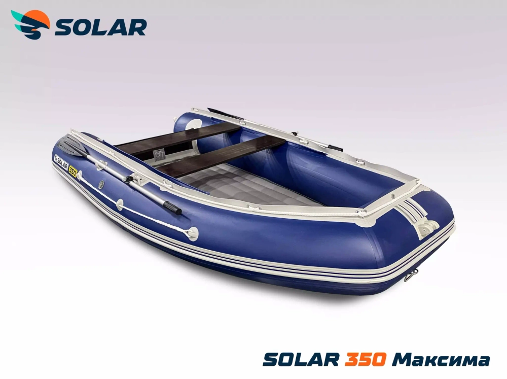 Лодка надувная моторная solar-350 к (максима)
