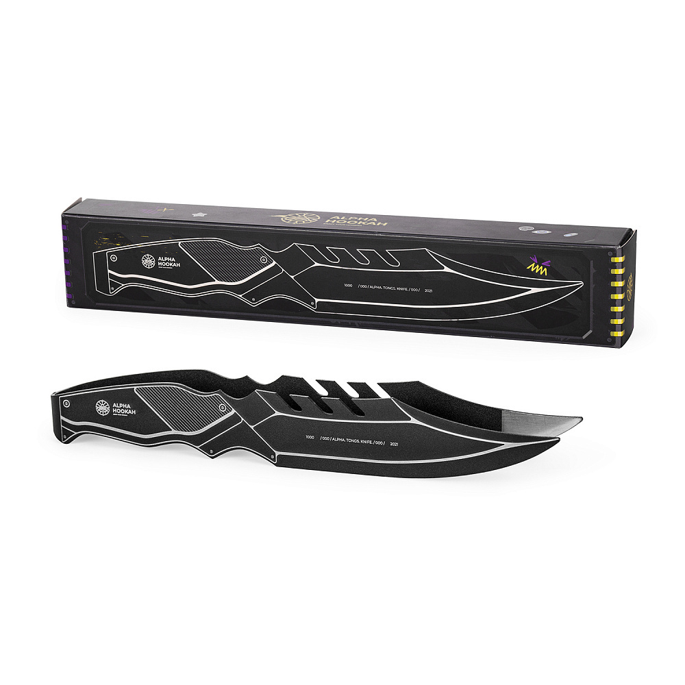 Щипцы Alpha Hookah Tongs - Military (Modern)