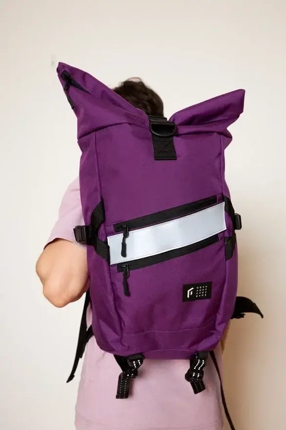 Рюкзак Technic Rolltop L фиолетовый