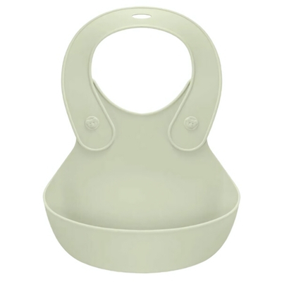 Нагрудник детский 280х216х50 мм (зеленый)