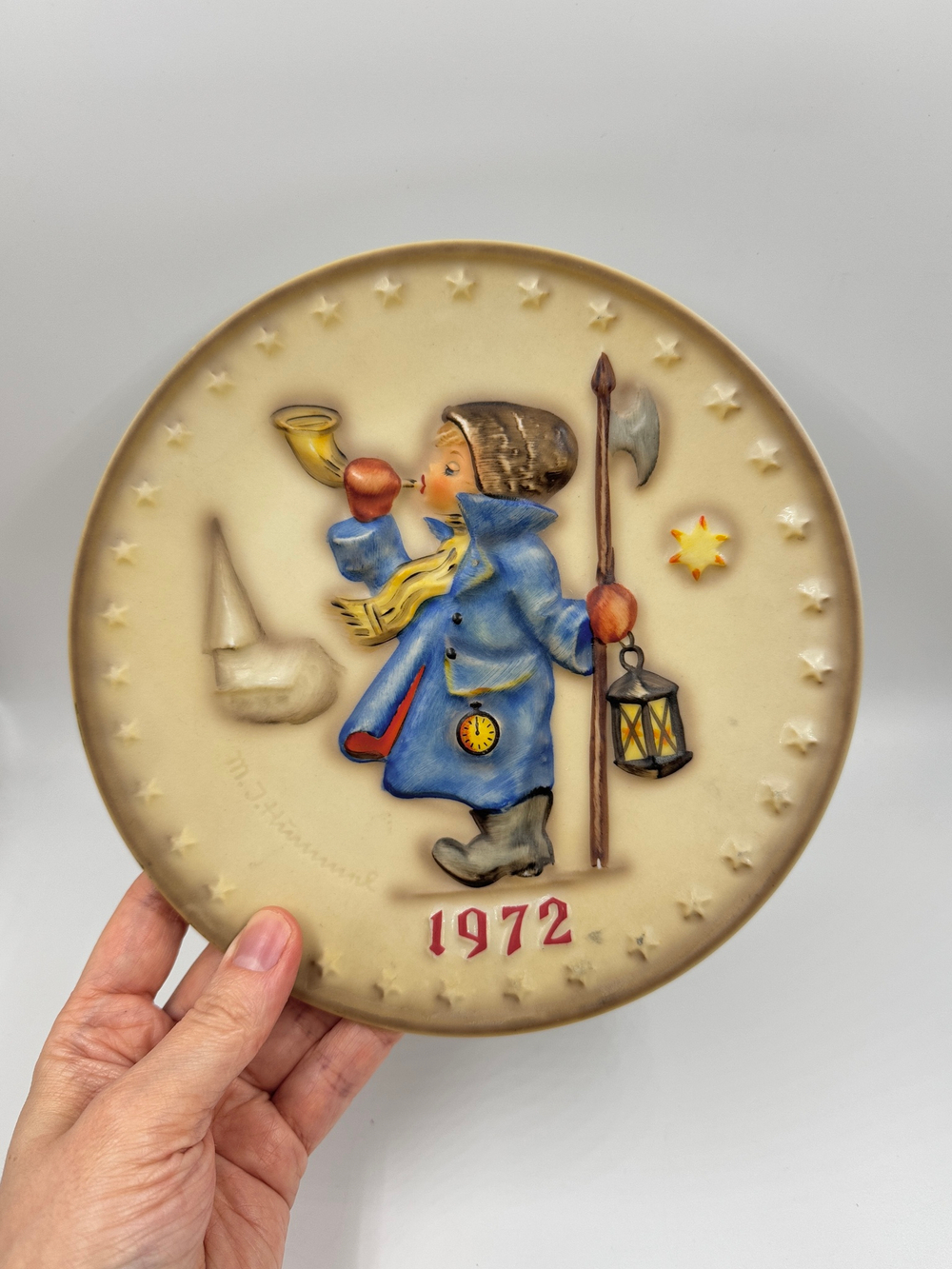 Декоративная тарелка 1972 год Goebel