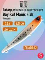 Воблер DUO Bay Ruf Manic Fish 77, CRA0671 Clear Inakko Gold OB, 77 мм, 9 г, тонущий, стикбейт