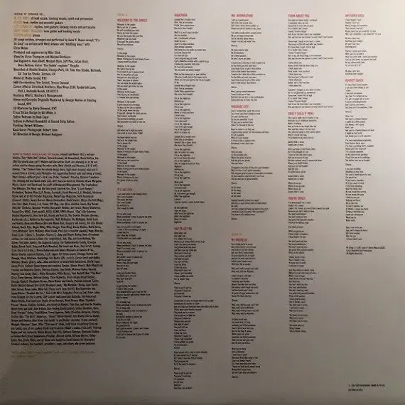 Guns N' Roses - Appetite For Destruction LP