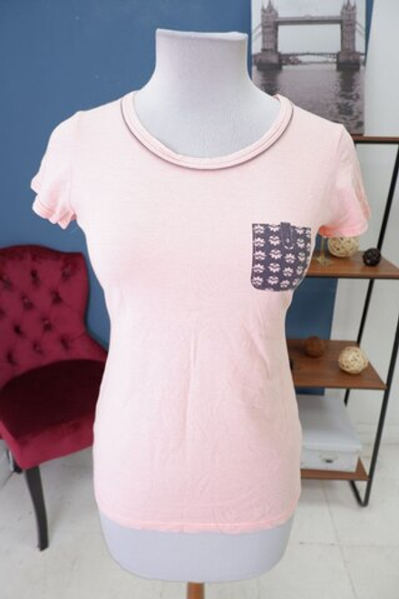 Футболка нежно-розовая 44 размер