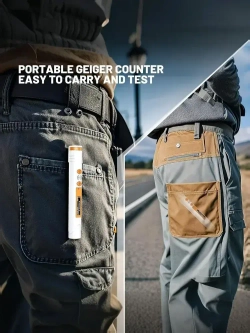 Портативный индивидуальный дозиметр радиации (счетчик Гейгера) бытовой P3