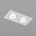 DK3072-WH Встраиваемый светильник, IP 20, 10 Вт, GU5.3, LED, белый/белый, пластик