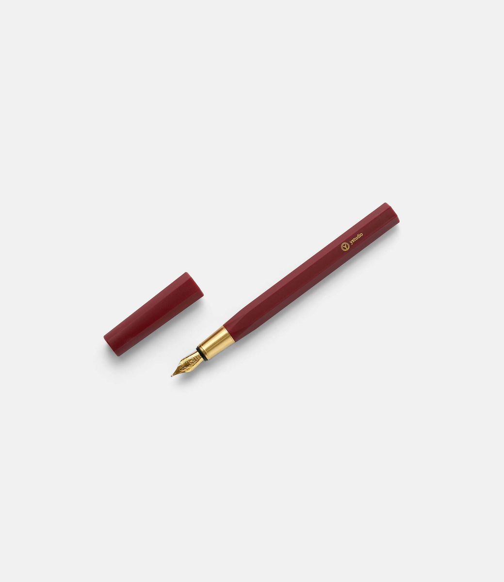 YStudio Перьевая ручка Resin Fountain Pen Red