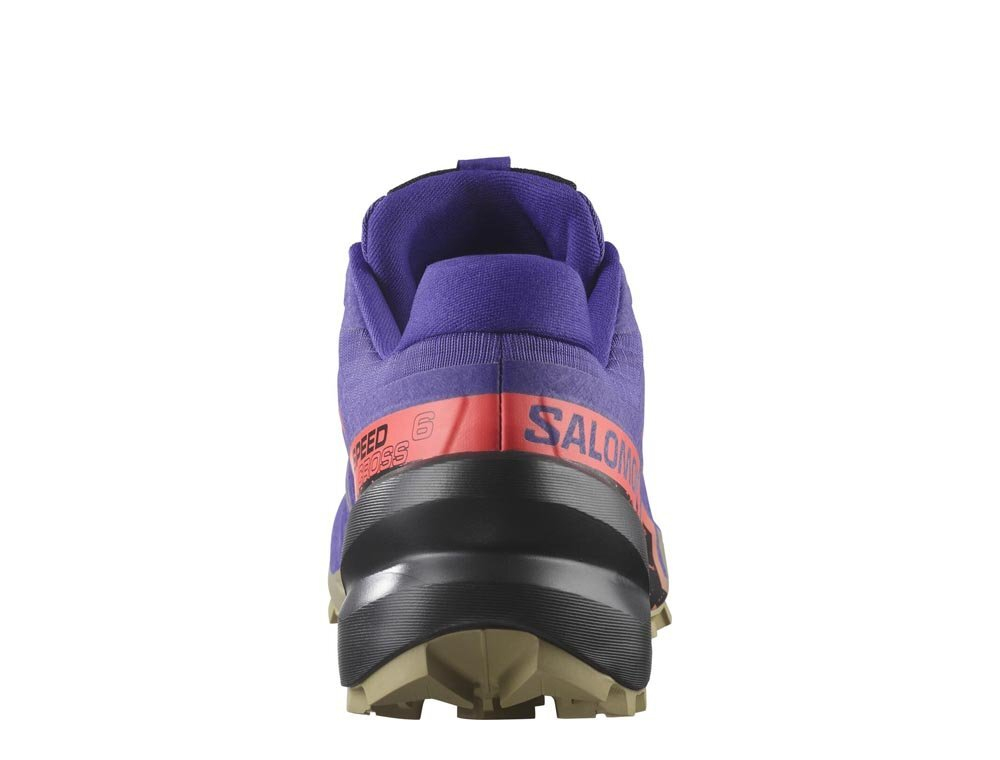 Кроссовки для бега женские Salomon Speedcross 6 W Фиолетово-Оранжевые
