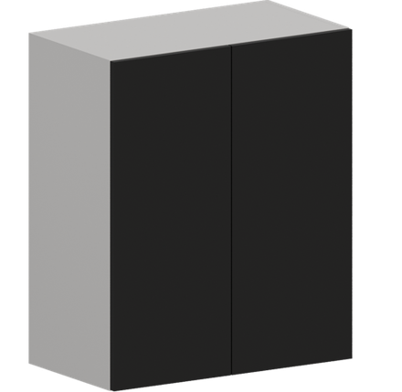 Кухня Модуль ШВ 600 Графит / Черный матовый