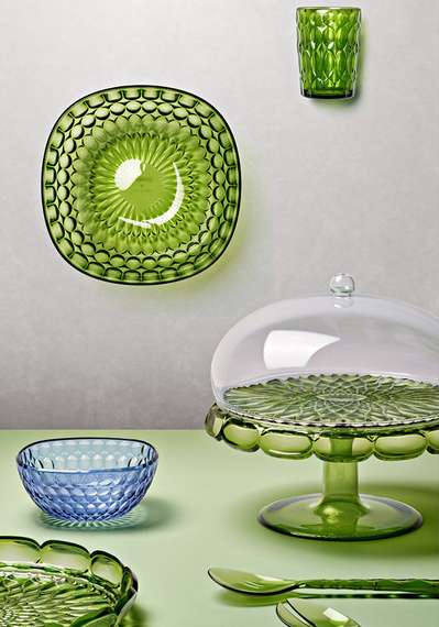 Чаша vanity, D25 см, голубая