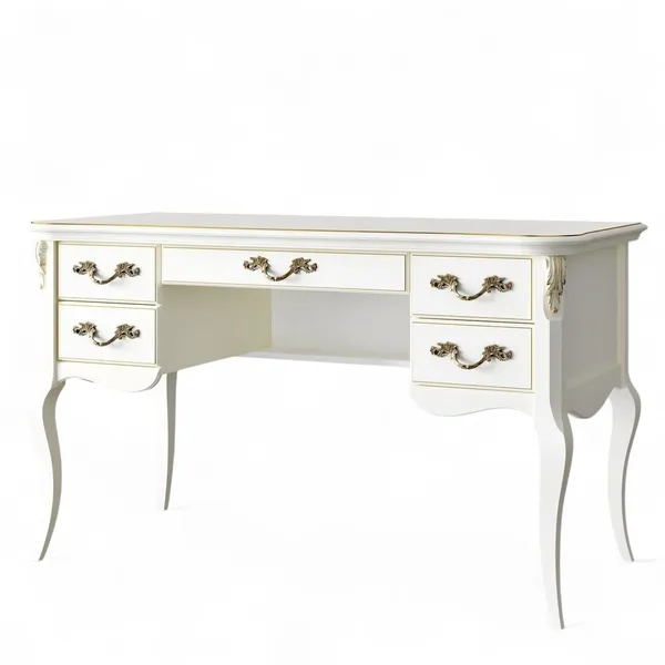 Кабинетный стол пристенный