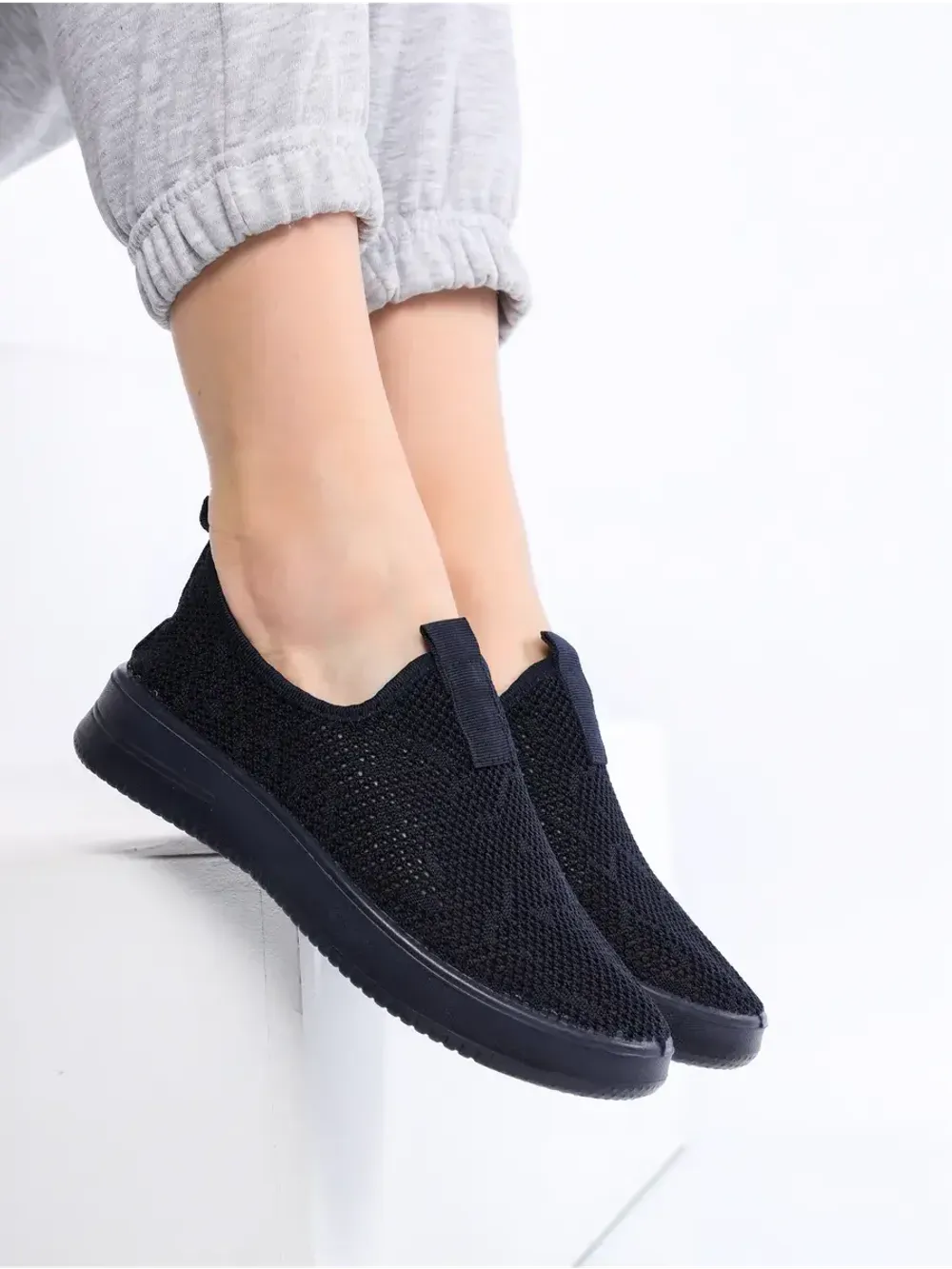 Слипоны летние текстильные