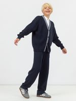 Кардиган для мальчика на пуговицах AT891-1M синий