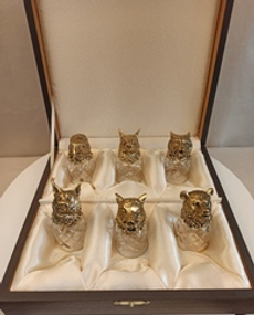 Стопки-перевертыши "Звери" №12, в наборе 6 шт.