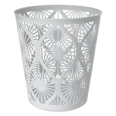 КОРЗИНА ДЛЯ МУСОРА, 10Л, ДИАМЕТР 256 ММ, ВЫСОТА 280 ММ (СВЕТЛО-СЕРЫЙ)