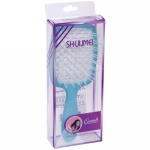 Расческа массажная «Magic Style», прямоугольная, цвет голубой, 20*8,3см