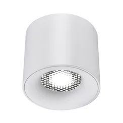 ST761.543.10 Светильник потолочный белый LED 1*10W 4000K 530Lm Ra 36° IP20 D80xH70 170-240VV Накладные светильники