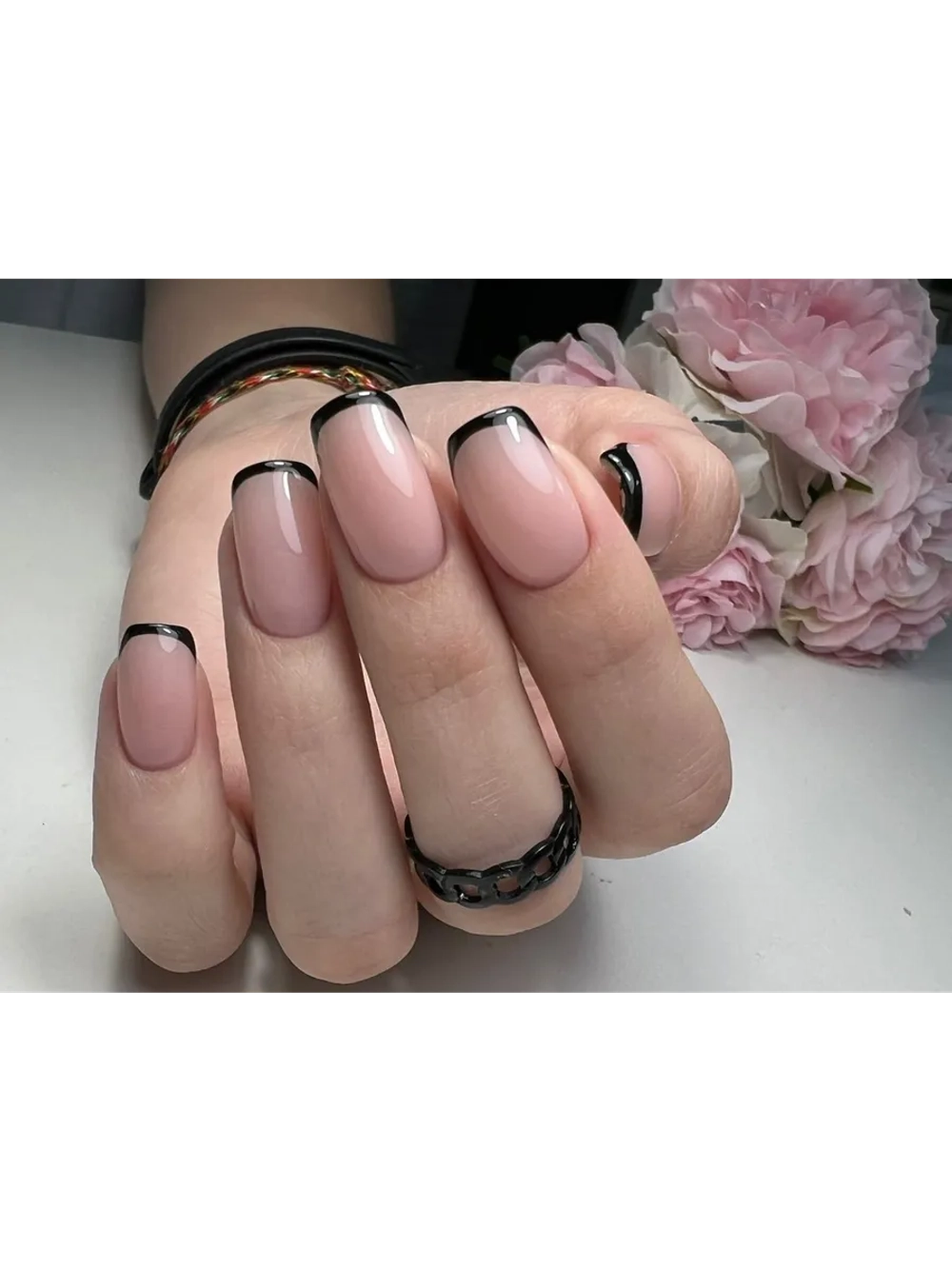 ElliS Гель краска черная 5мл