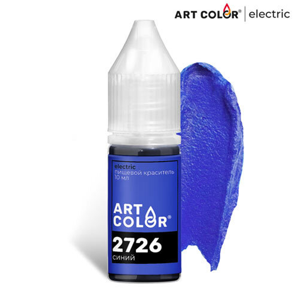 Краситель гелевый Art Color Electric "Синий" #2726 (10гр)
