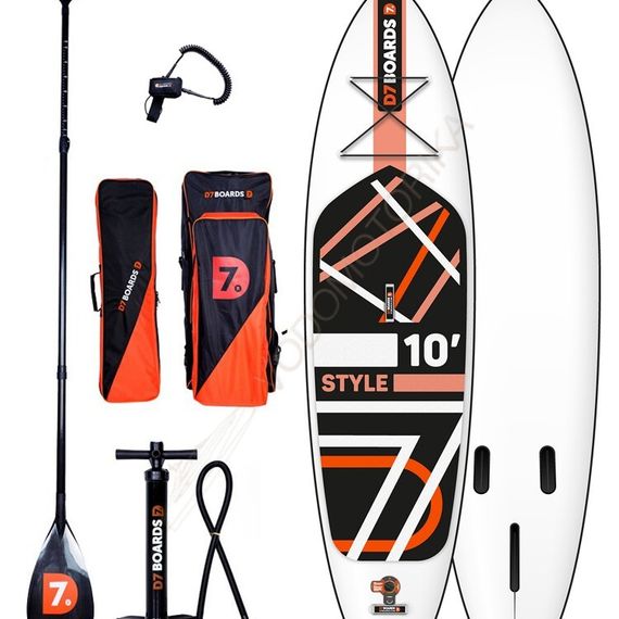 Надувная доска для SUP серфинга D7 Boards Style 10.0