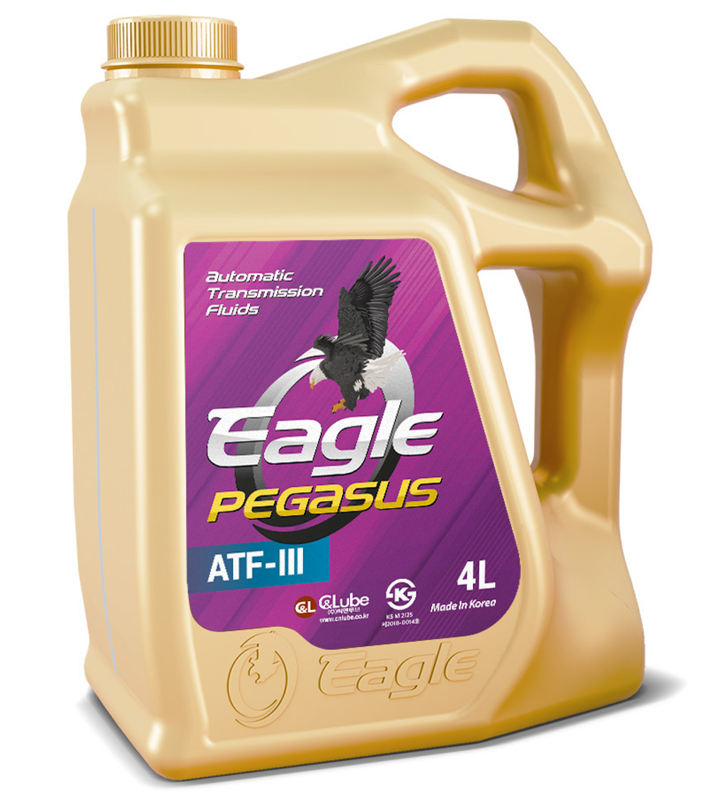 Жидкость трансмиссионная Eagle Pegasus Dexron-III ATF  4л