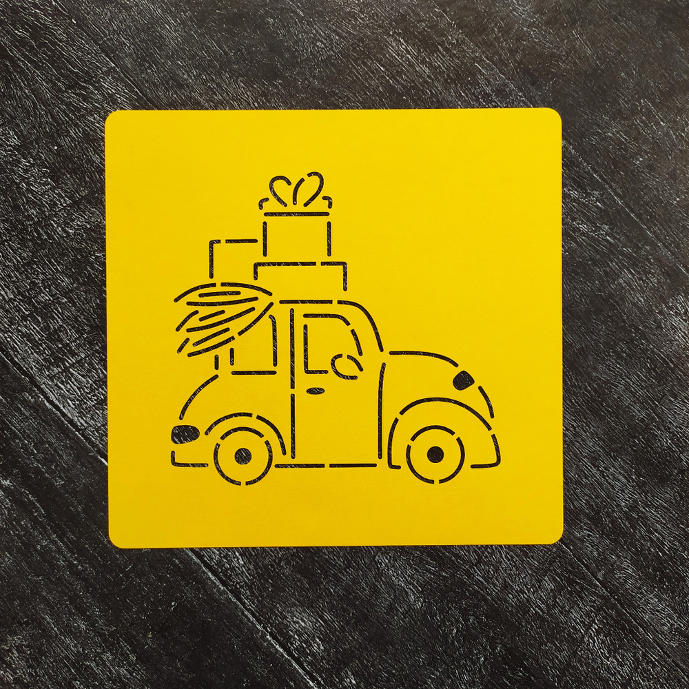 Машина новогодняя №5