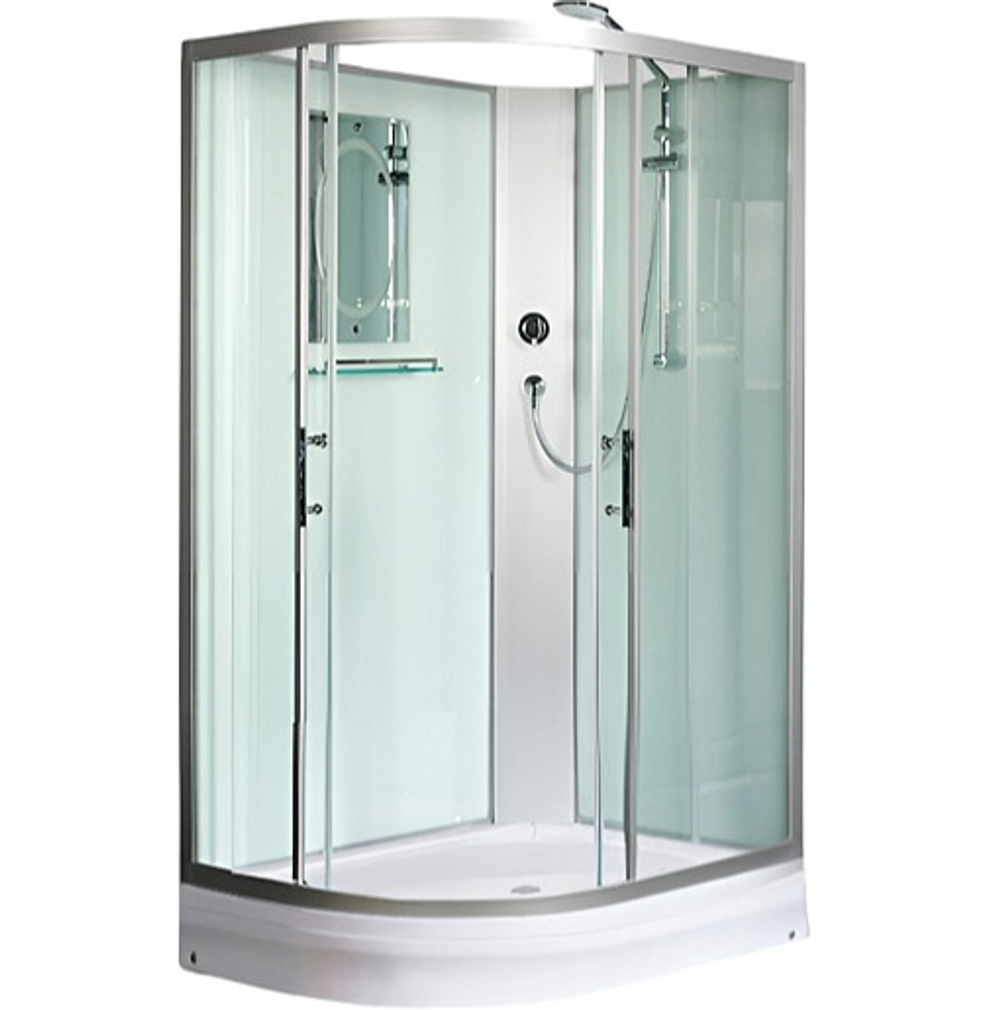 Душевая кабина WeltWasser (ВельтВассер) Werra XL 1201 R, со средним поддоном, 120x90x226