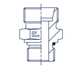 Штуцер FA DS12 UNF 3/4 (корпус)