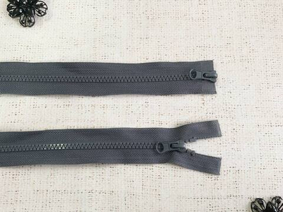 Молния трактор T5, L 100 см, 2 бегунка, тёмно-серый