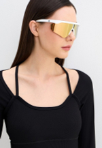 Спортивные очки AVEO Iride DUO / White / Gold Mirror Lens
