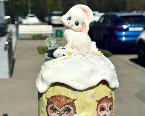 Куличи с шоколадным зайкой